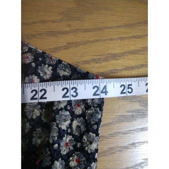 Coldwater Creek Floral Patchwork Sleeveless Maxi Dress 2X Acetate/Polyester/Span - Picture 5 of 7